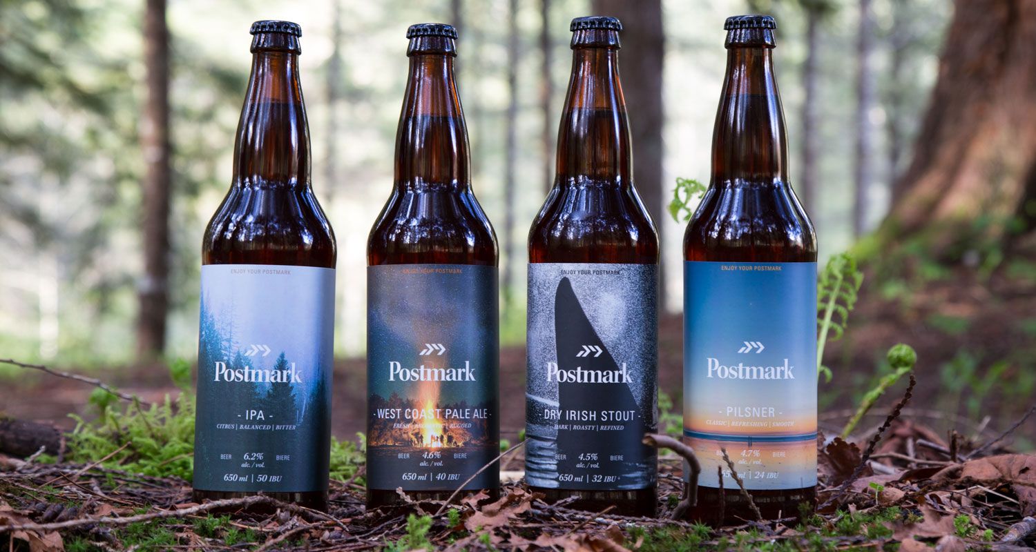 Postmark Brewing Bottles