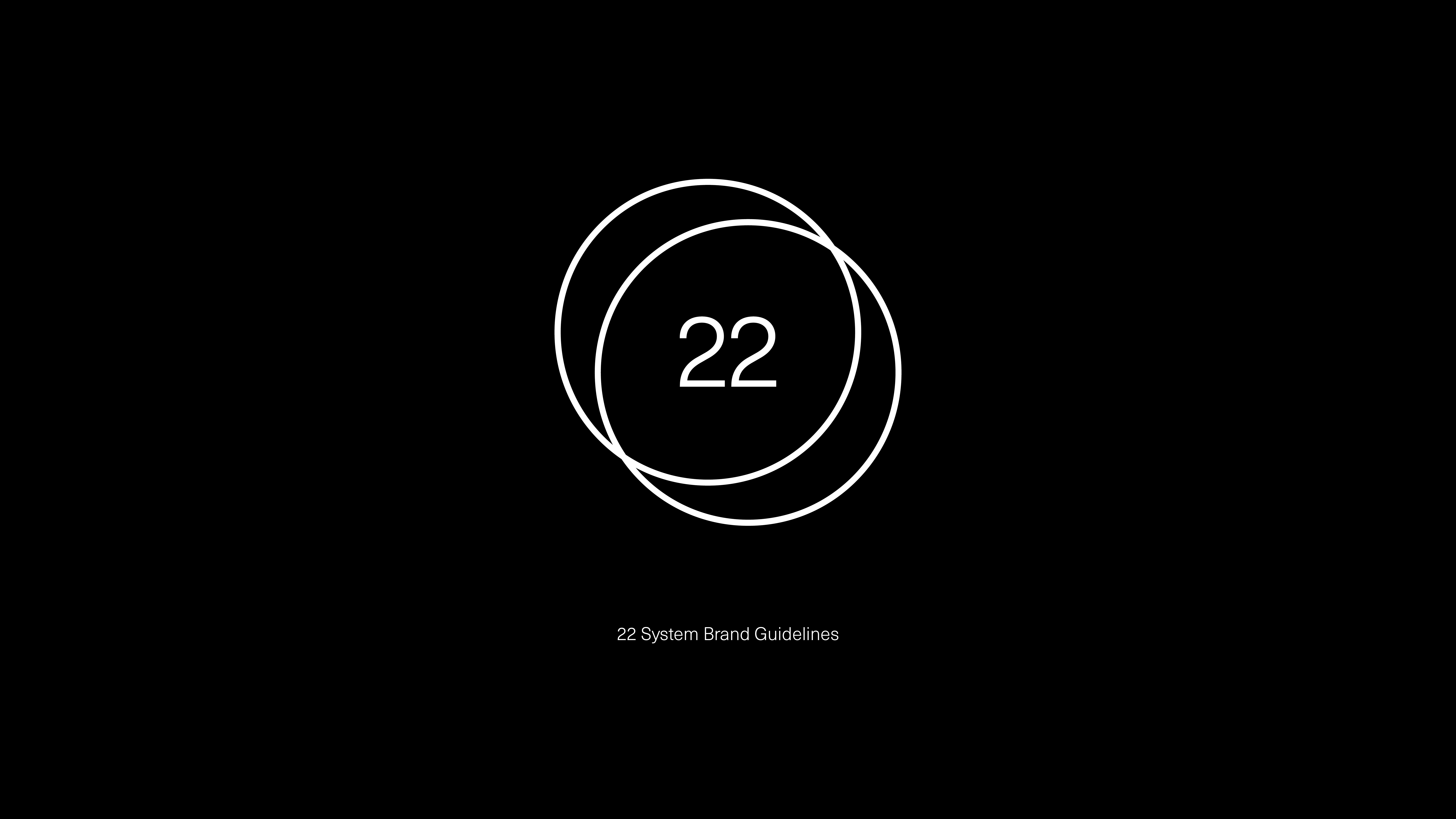 22 System Brand Guidelines - Cover