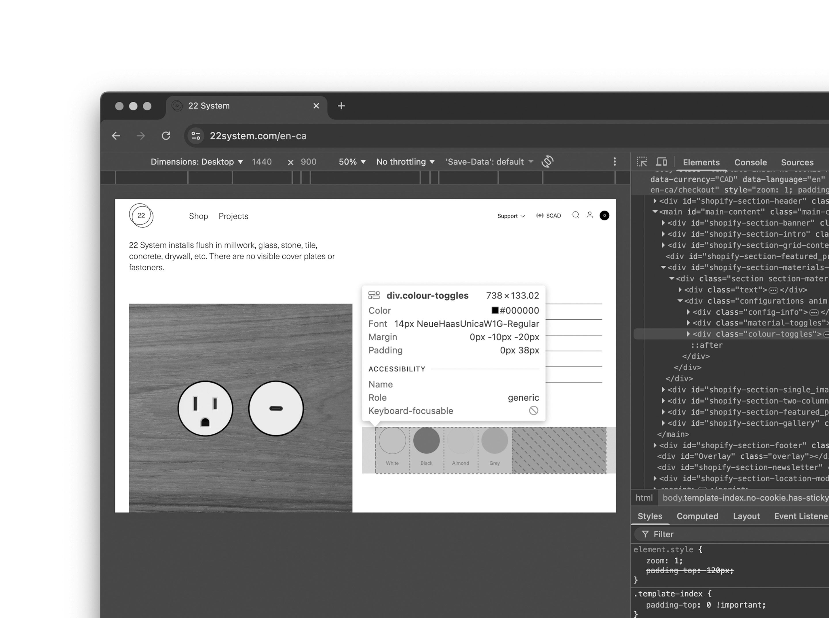 22 System Website Development