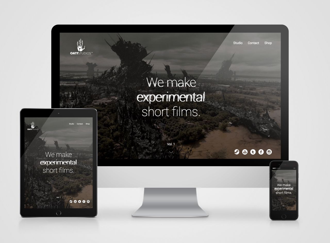 Oats Studio Responsive Website 01