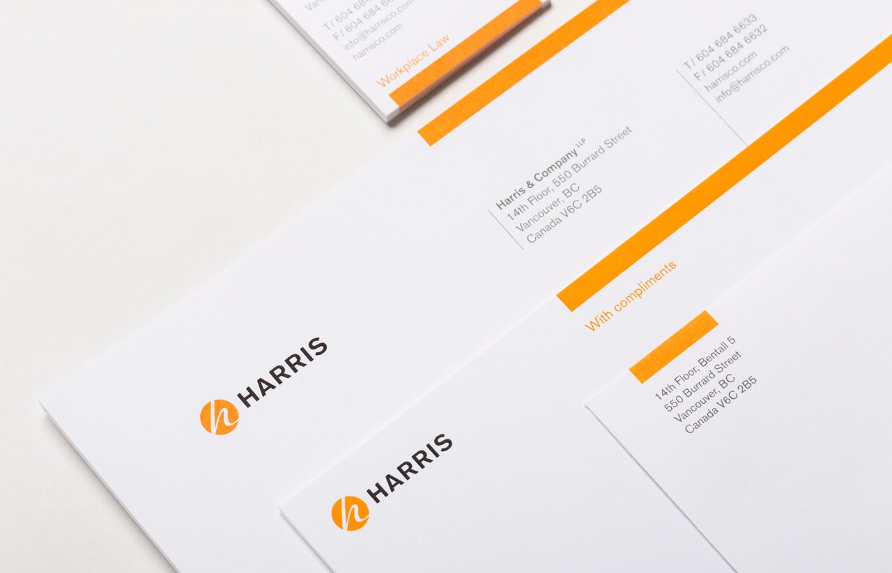 Harris & Company Stationery Letterhead