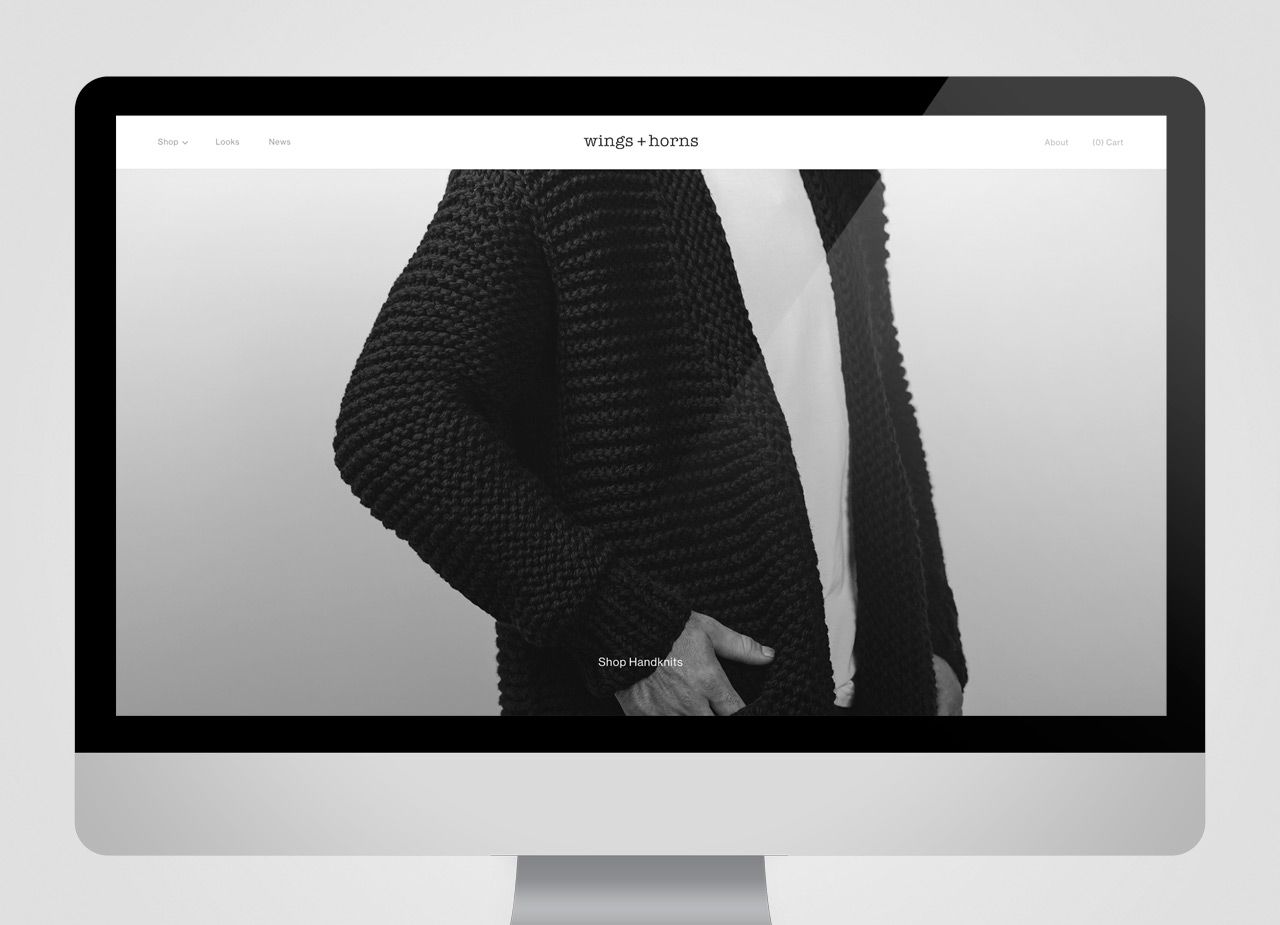 Wings + Horns Website 2016 Home Page