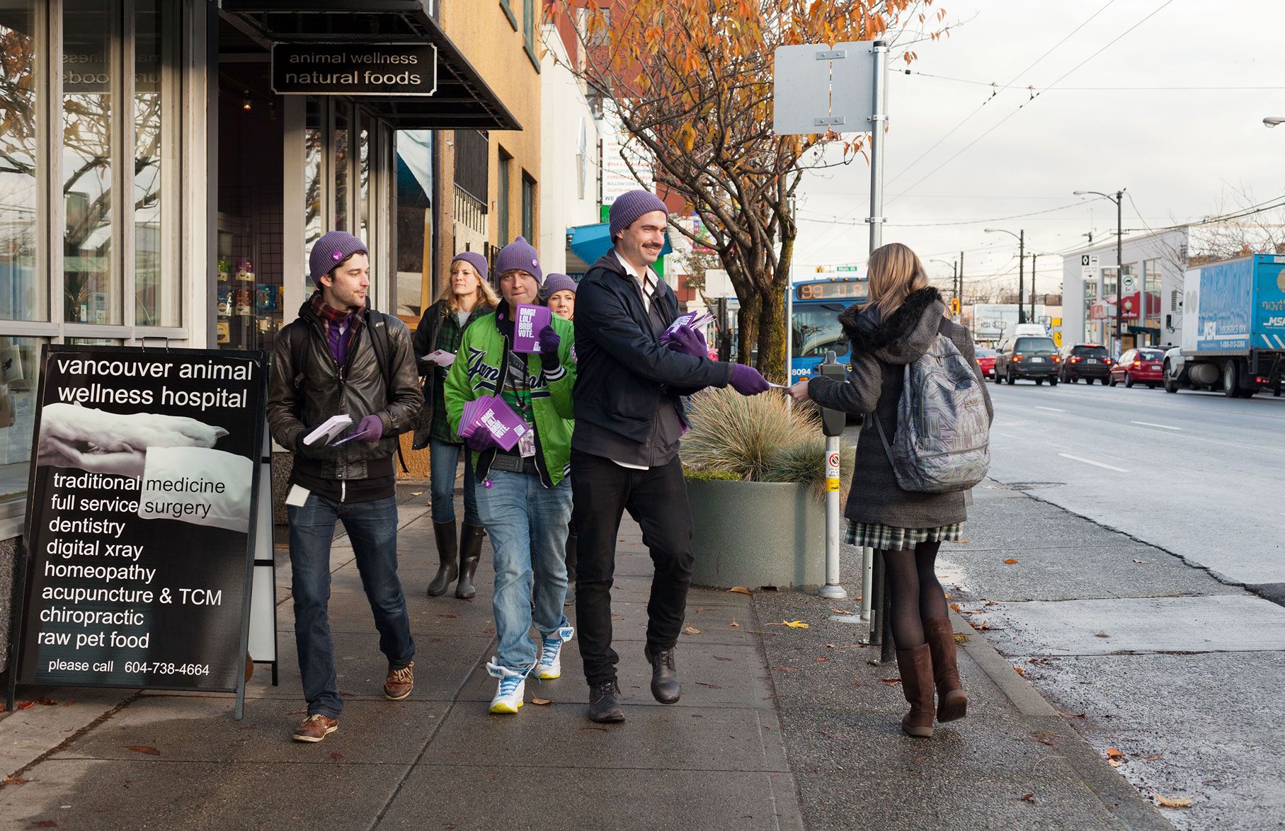 Operation Vancouver Votes Handouts