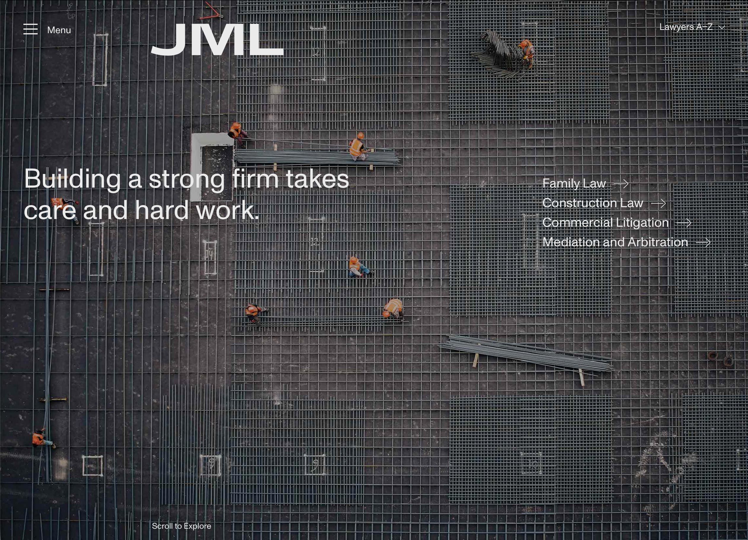 JML Website - Home