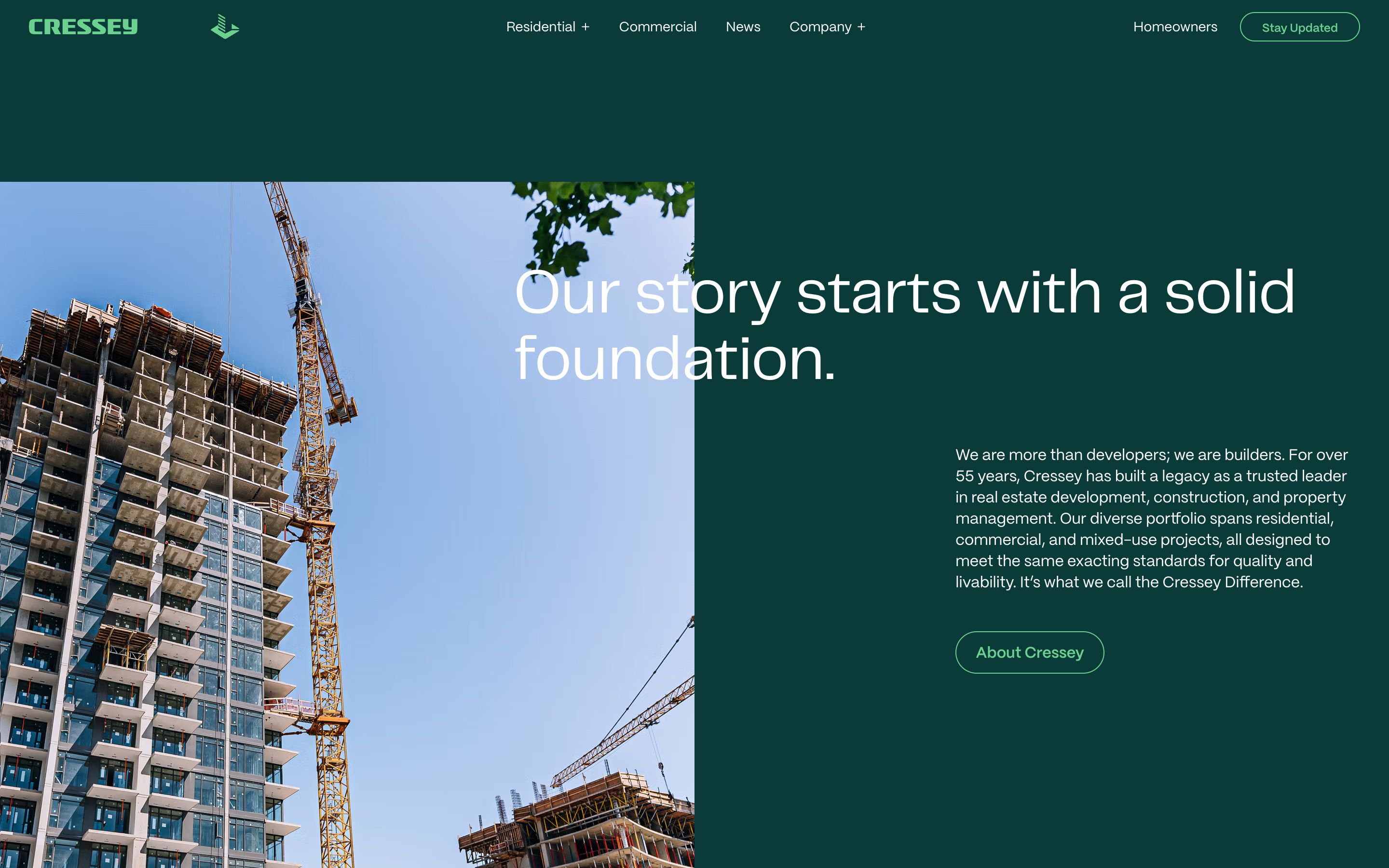 About Cressey web page module