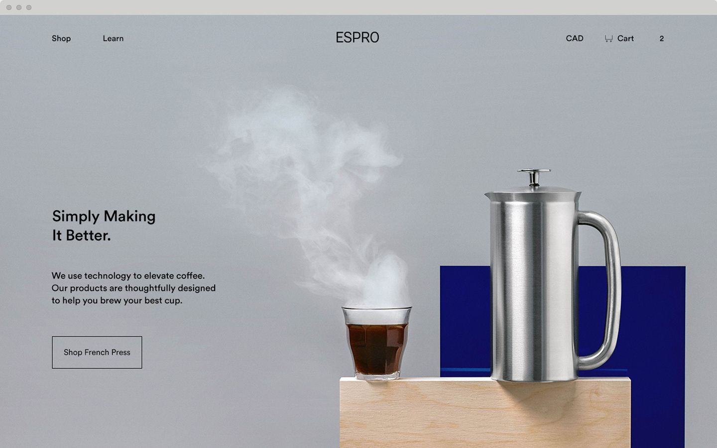 Espro Website French Press