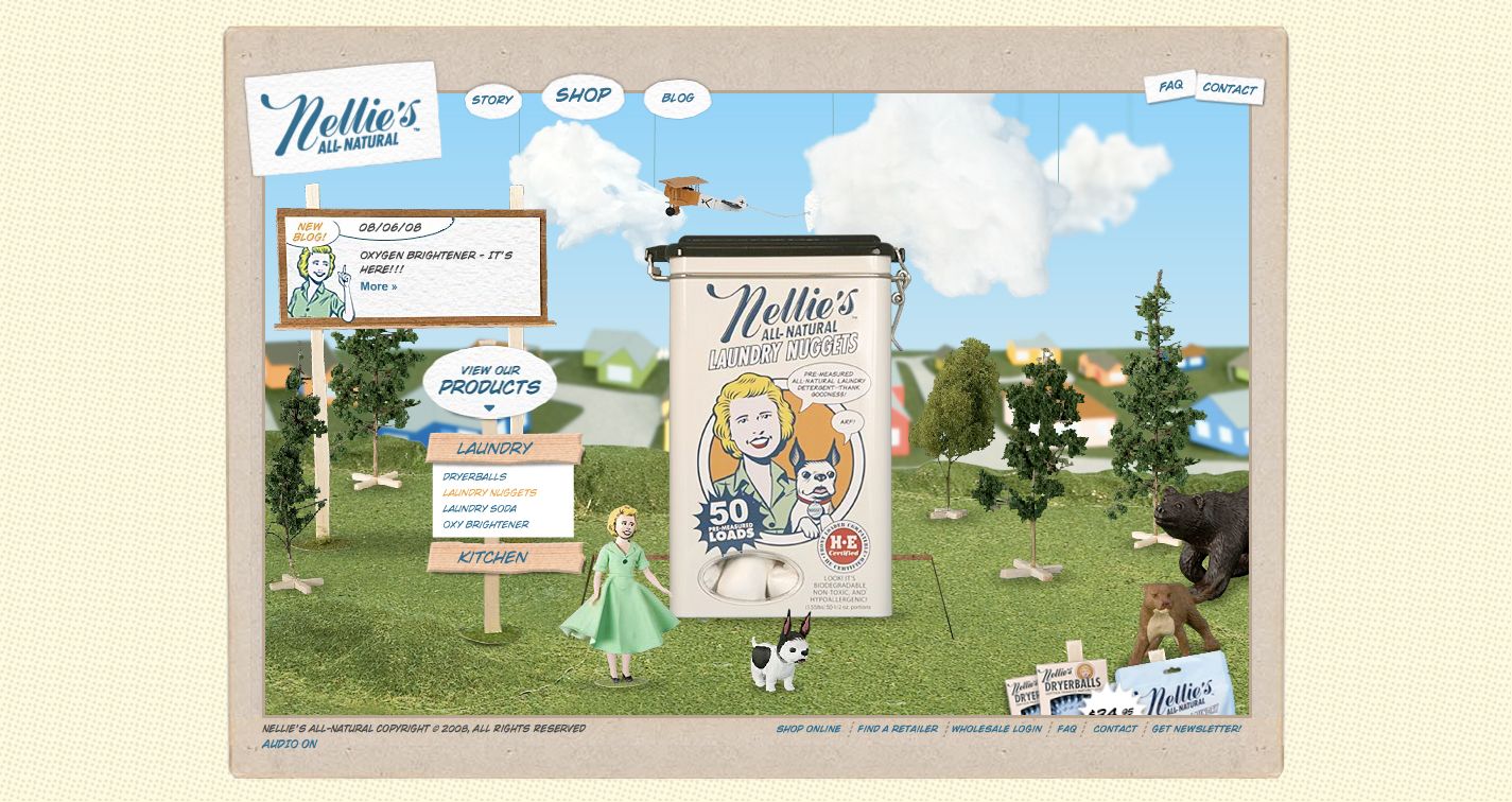 Nellies All Natural Website Home