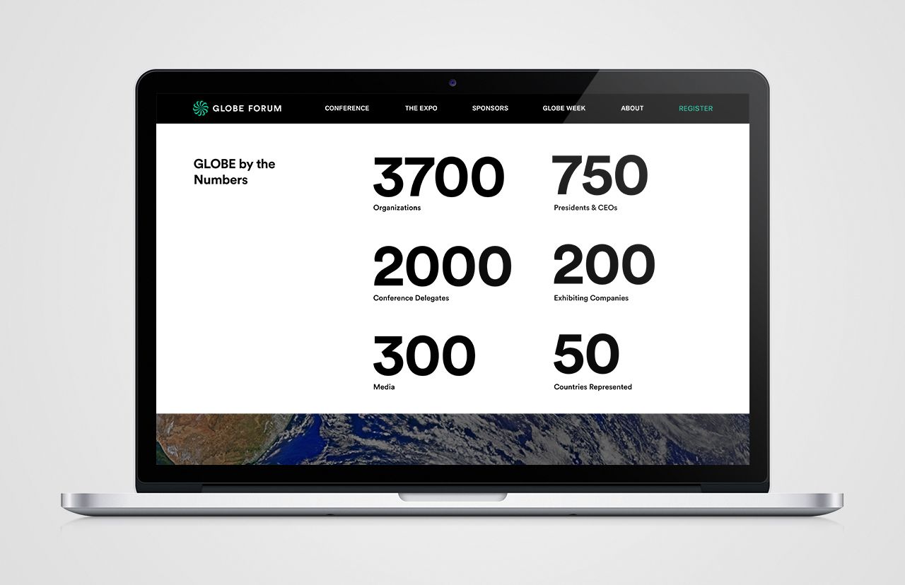 Globe Forum Website - Numbers