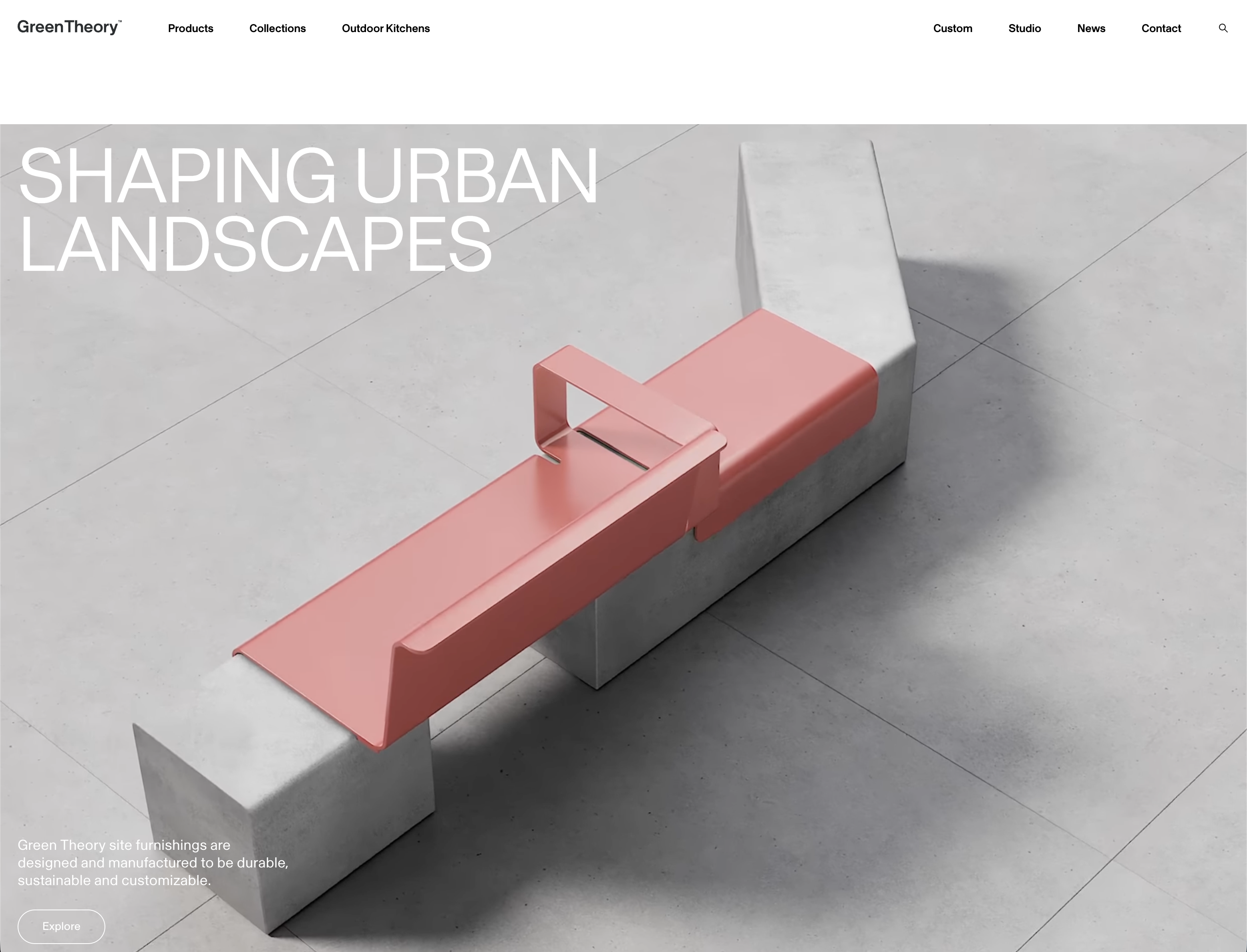 Green Theory - Website Design