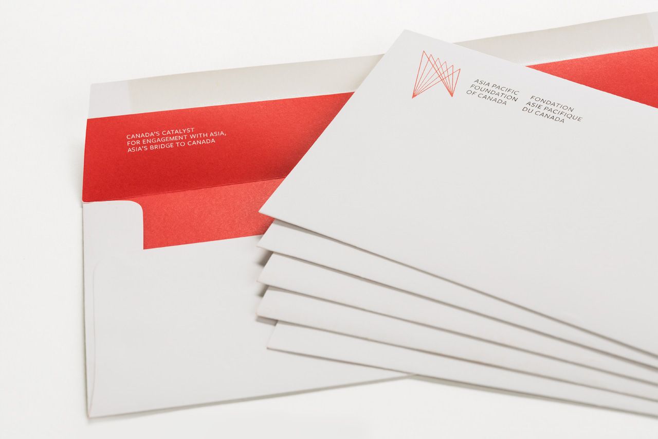 Asia Pacific Foundation of Canada Envelopes