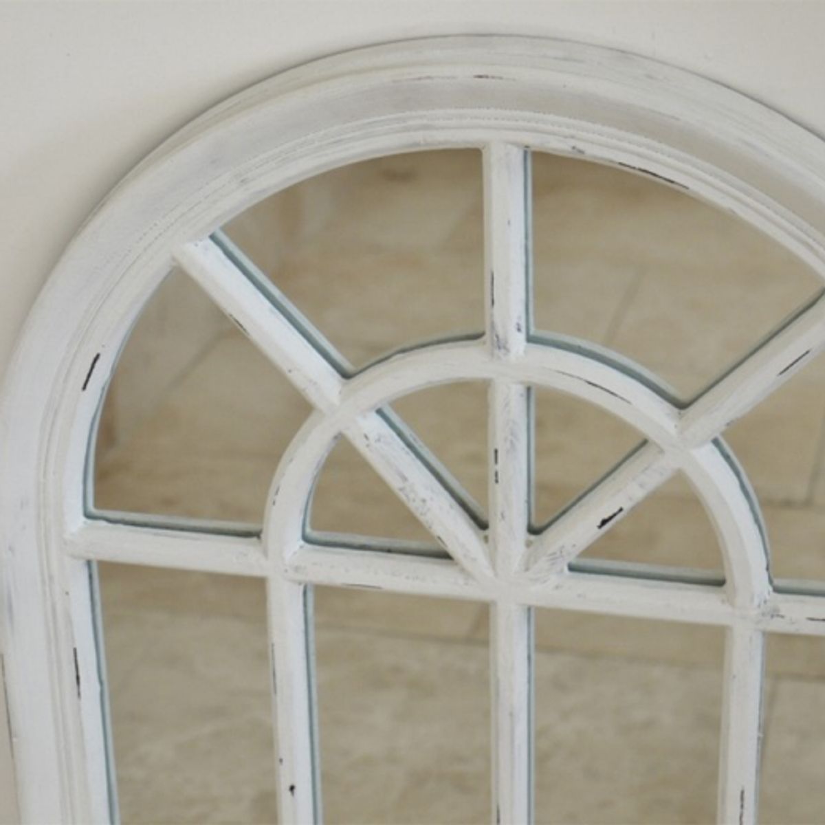 Wood Arch Top mirror
