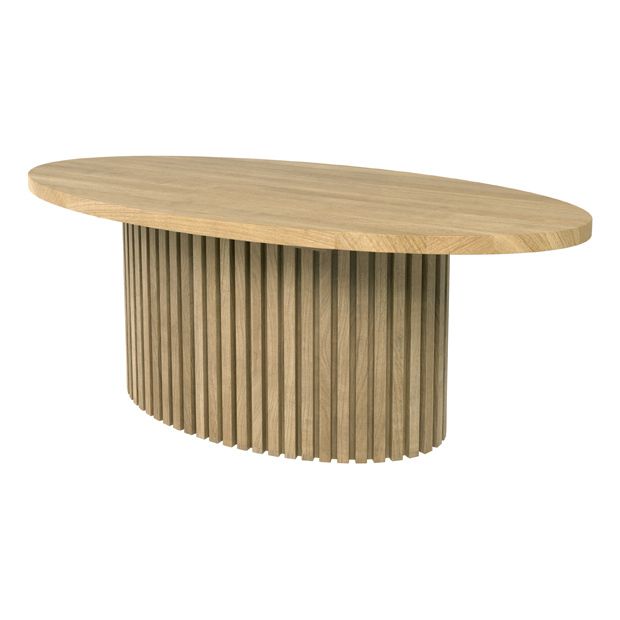 Lamella Coffee Table-Round & Oval
