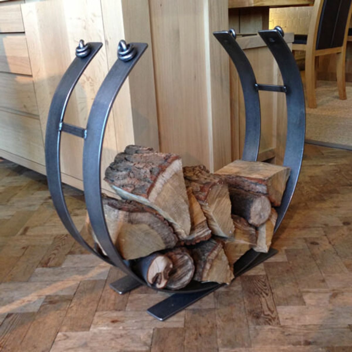 Large Ring Log Rack