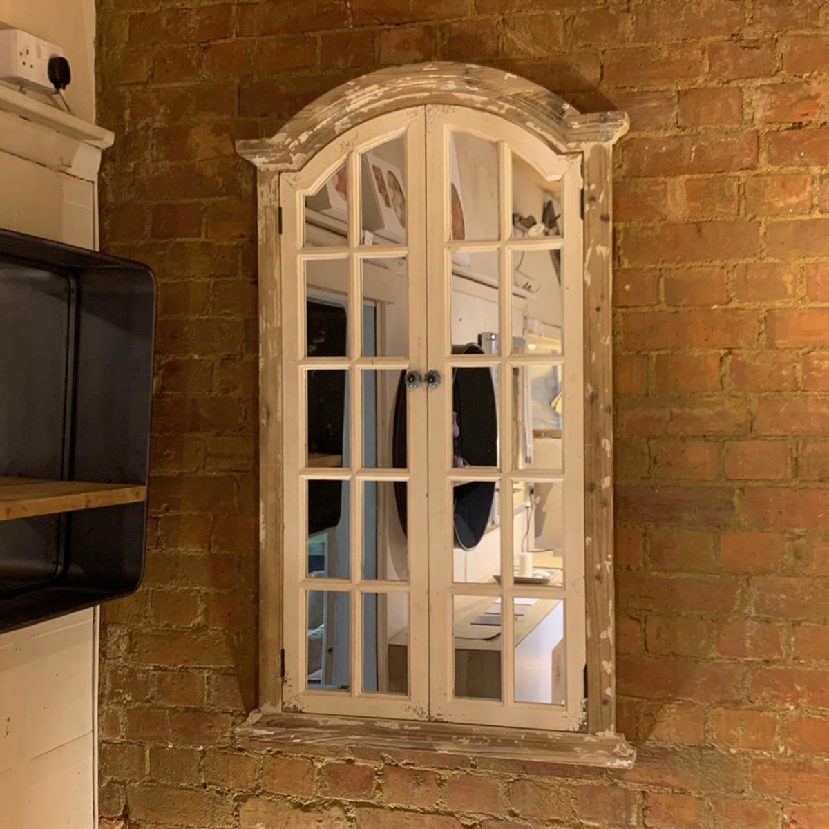 Aged Window Mirror