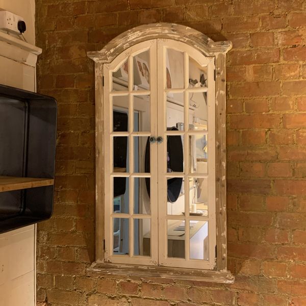Aged Window Mirror
