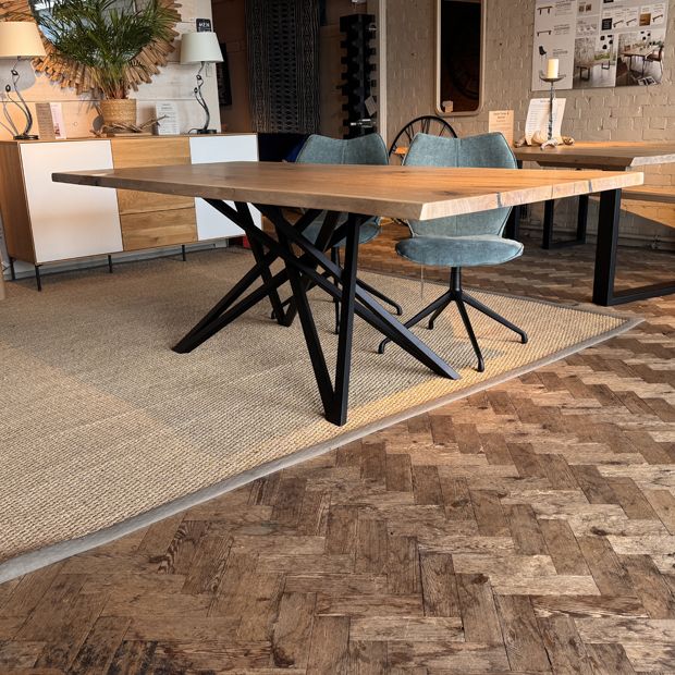 Helsinki Oak & Resin Table