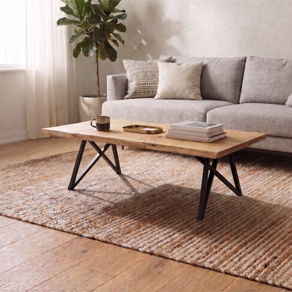 Helsinki Oak & Resin Coffee Table