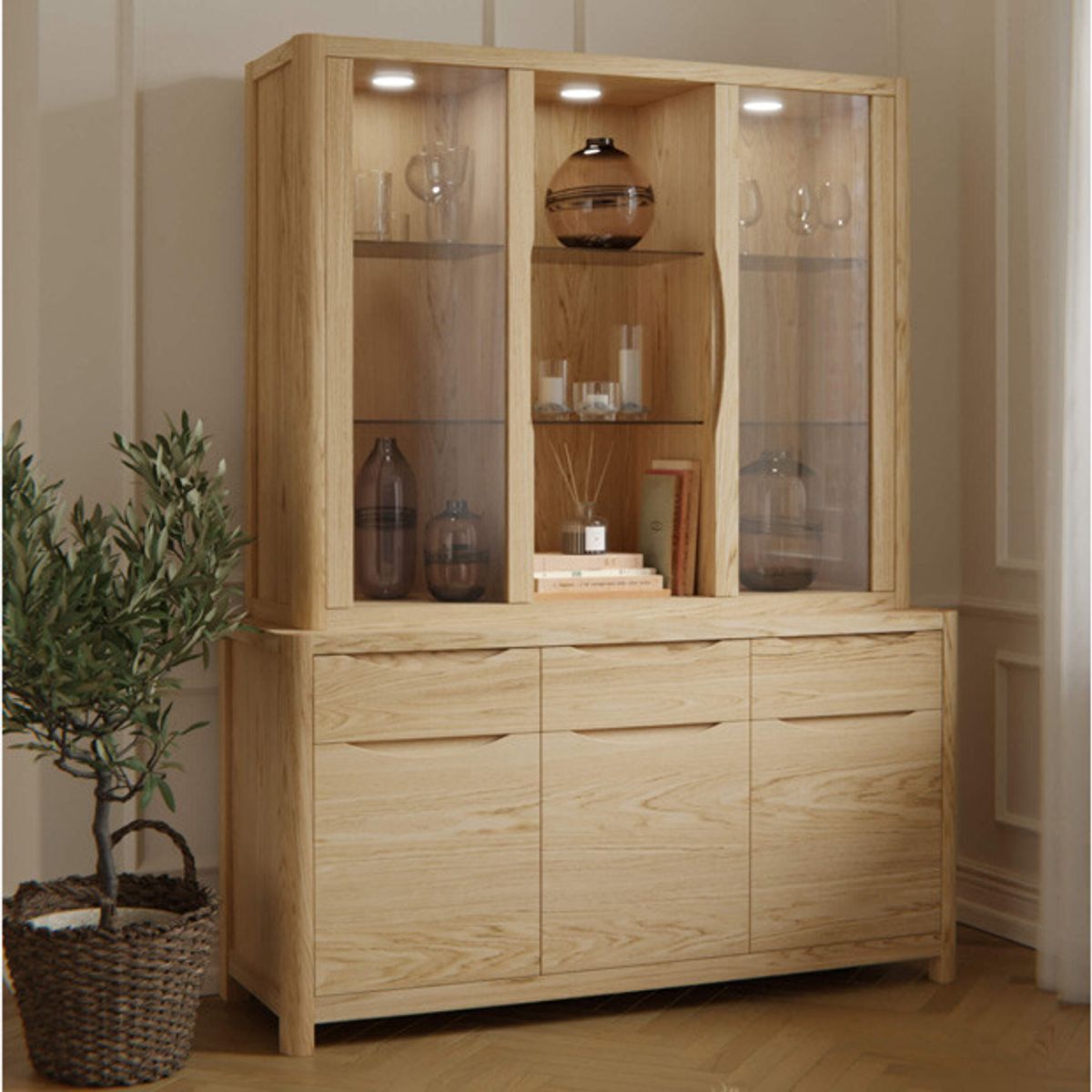 Malmo Large Sideboard-Top Section