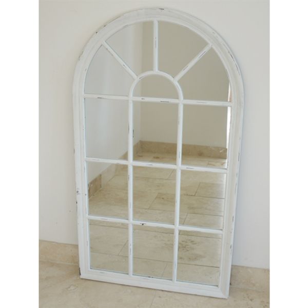 Wood Arch Top mirror