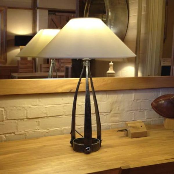 Large Jacobean Lamp