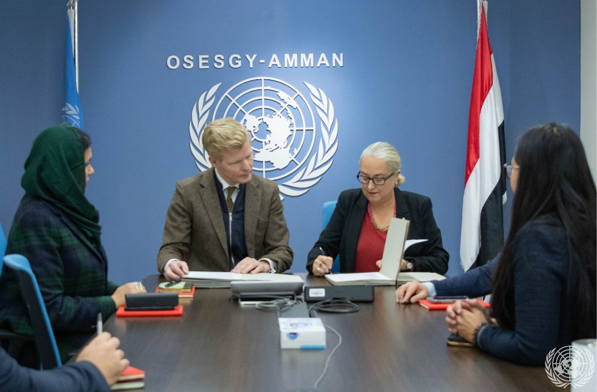 Signing of MOU