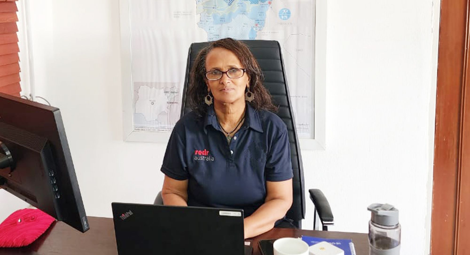 Asther during her deployment to OCHA Nigeria.