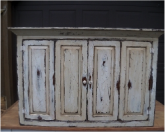 Reclaimed Wood Entertainment Centers for the Super Bowl