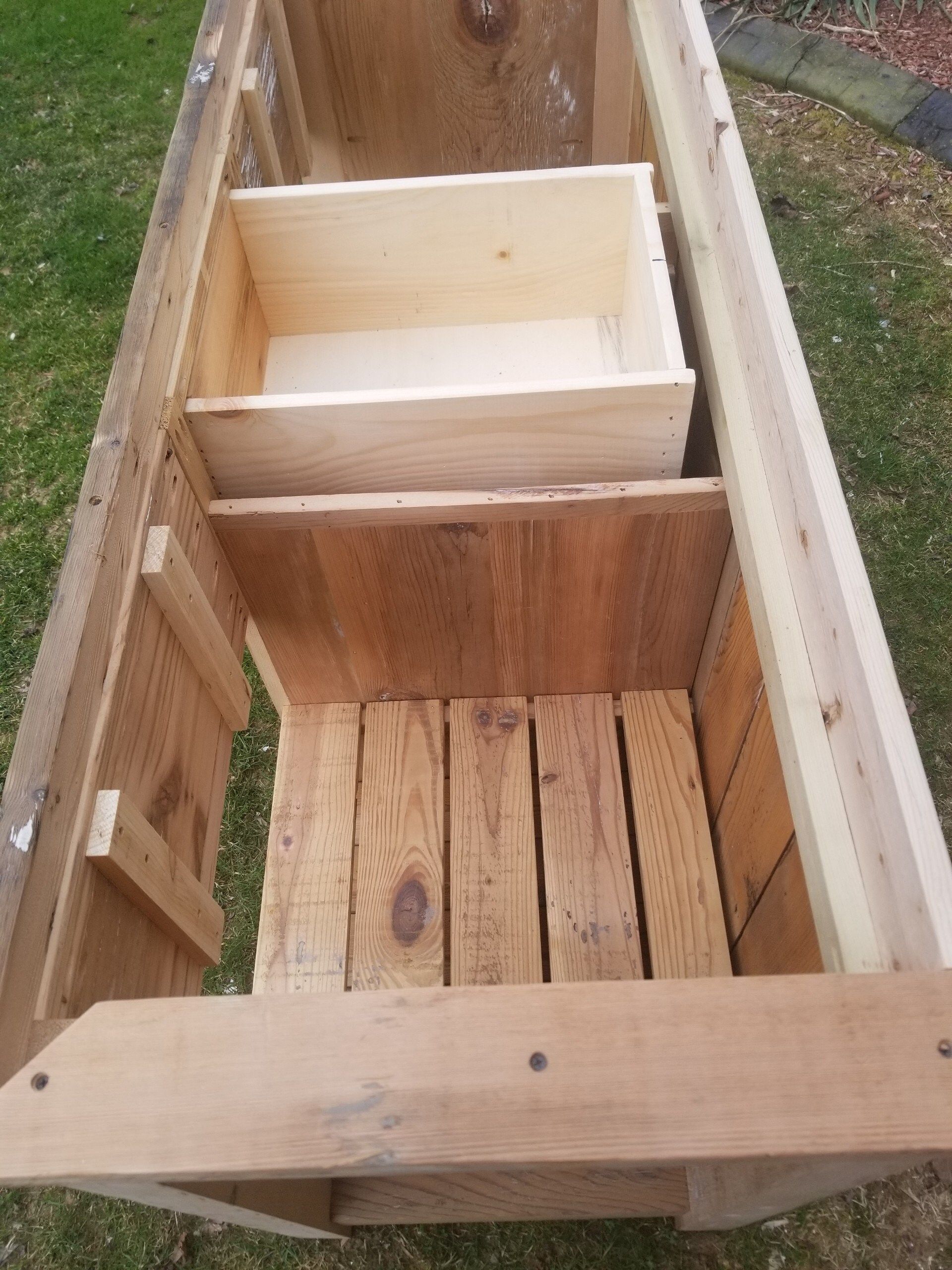 36 reclaimed pine barn wood vanity