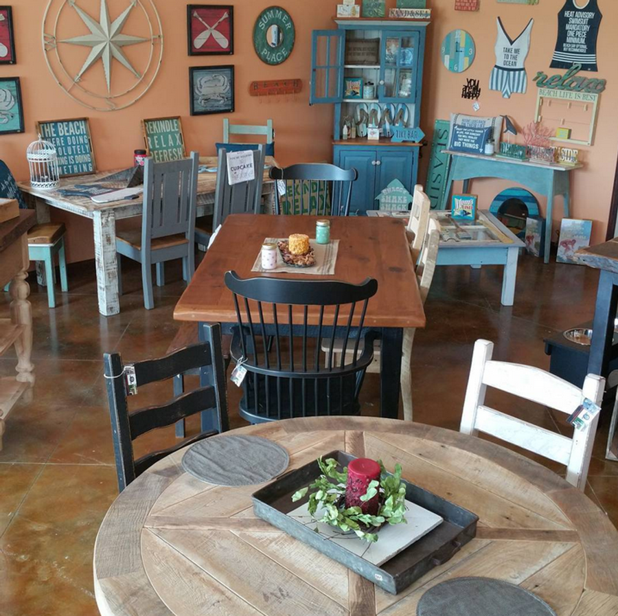 barnwood furniture showroom
