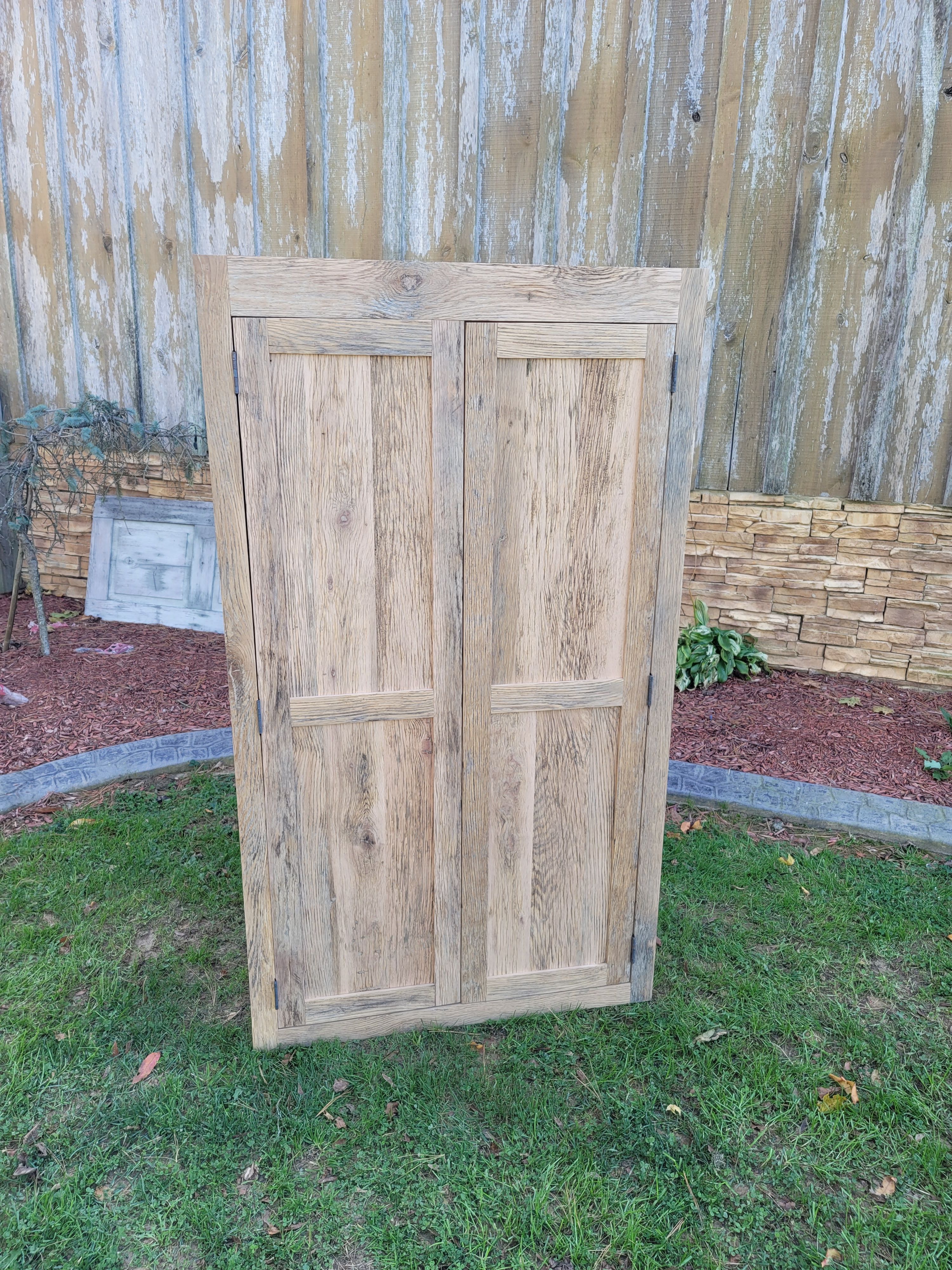 Reclaimed wood bathroom vanity