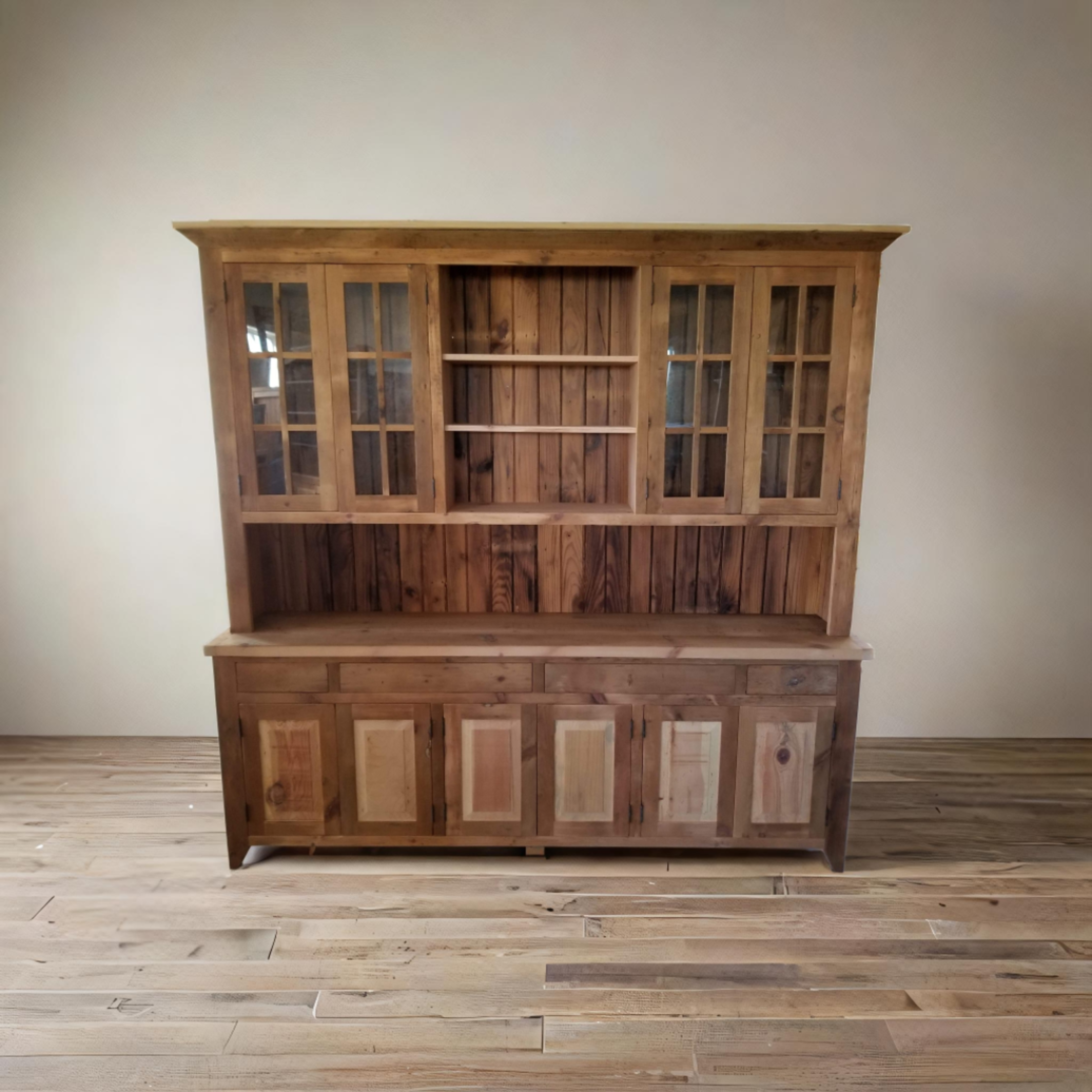 7 x 84 unfinished hutch