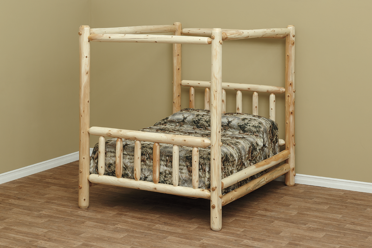 002 GLC Full Bed with Canopy Bed