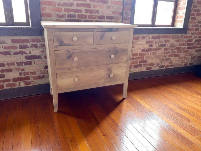 Reclaimed wood bedroom furniture