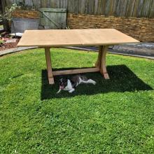 Barnwood extension farm table reclaimed