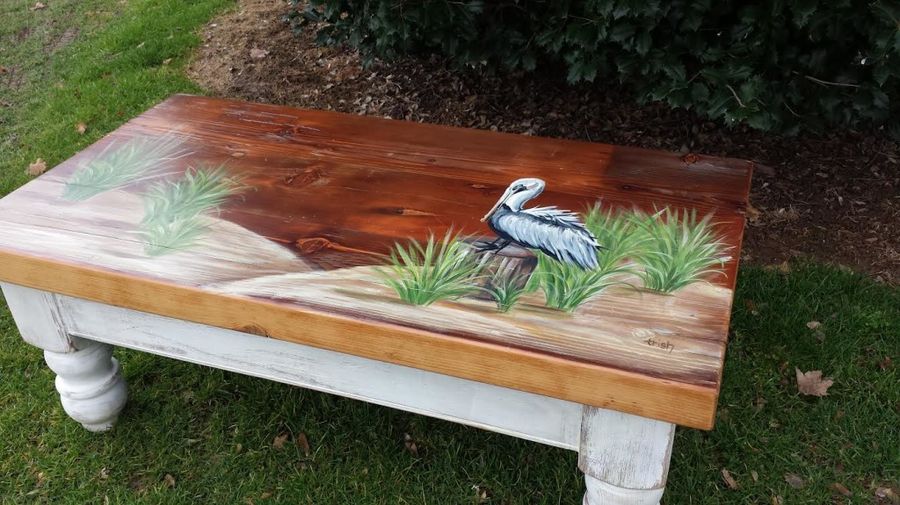 Hand Painted Barnwood Furniture