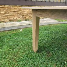 Unfinished reclaimed oak barnwood