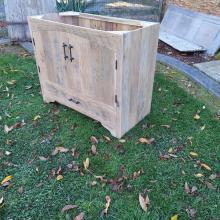 36 reclaimed barnwood oak vanity rustic