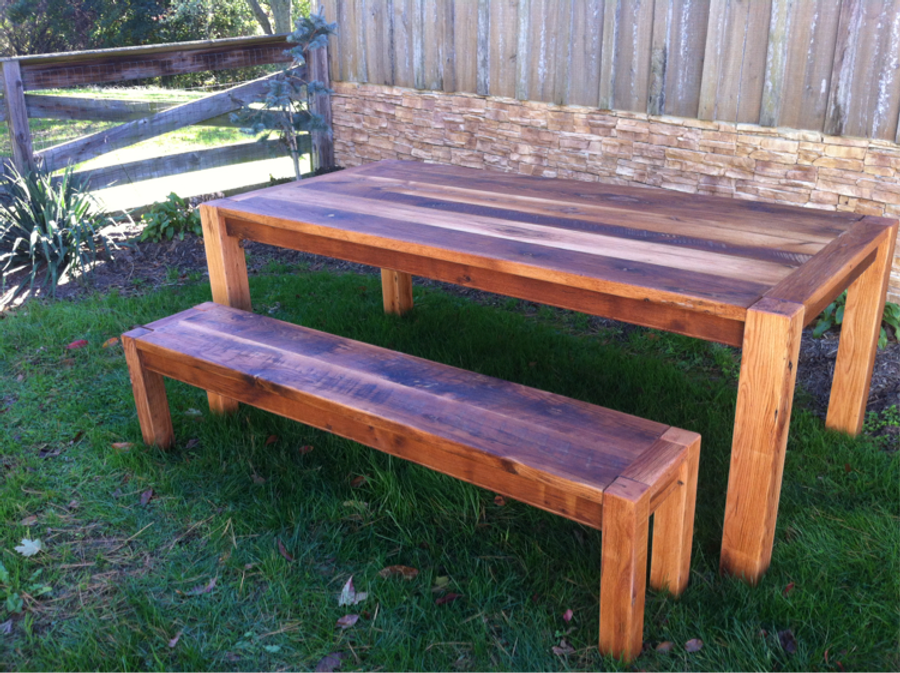 barnwood table