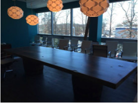 Reclaimed Barnwood Wine Barrel Table Testimonial: lotus823