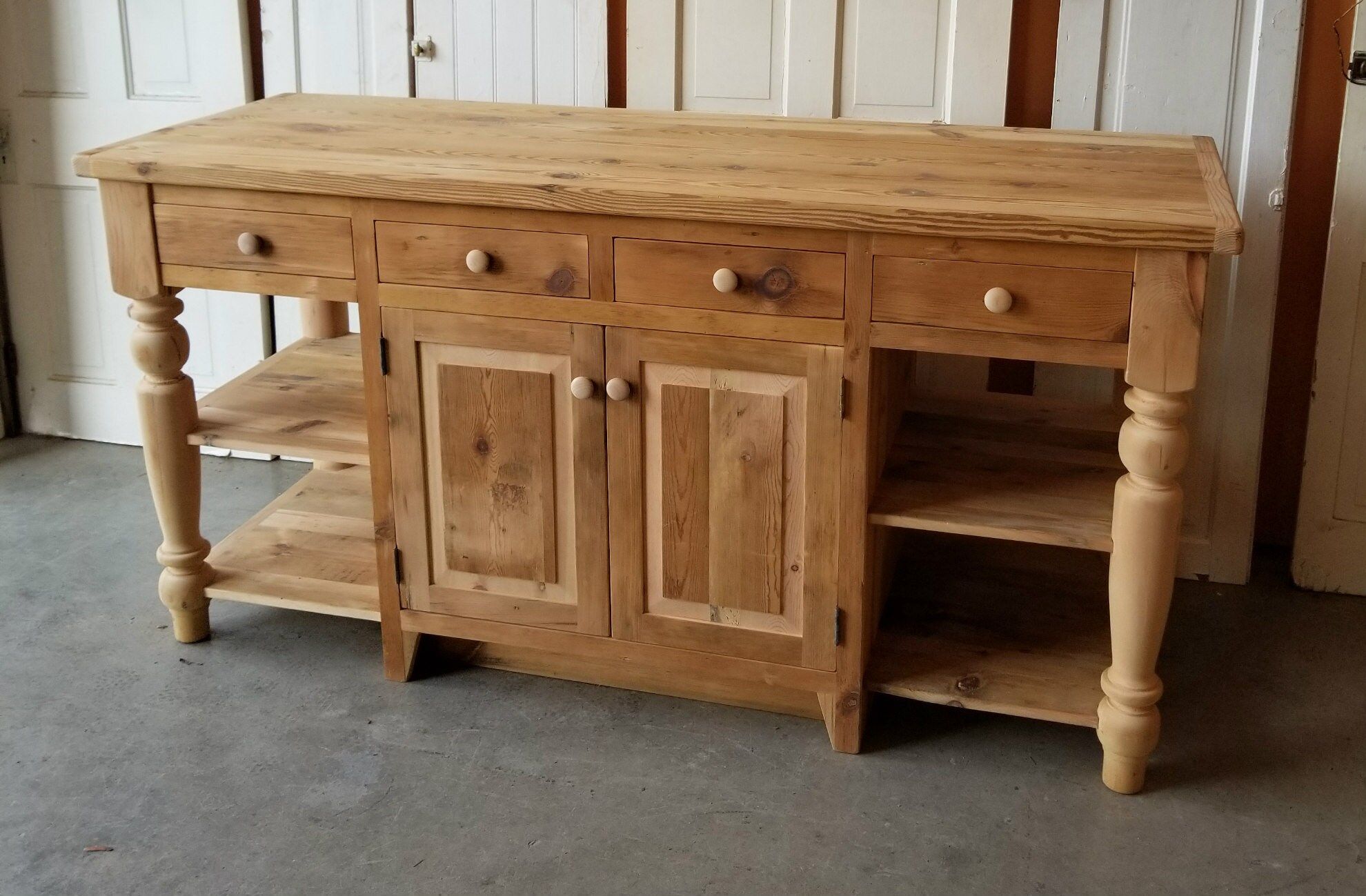Reclaimed barnwood farmhouse kitchen