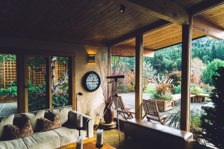 exposed beams 