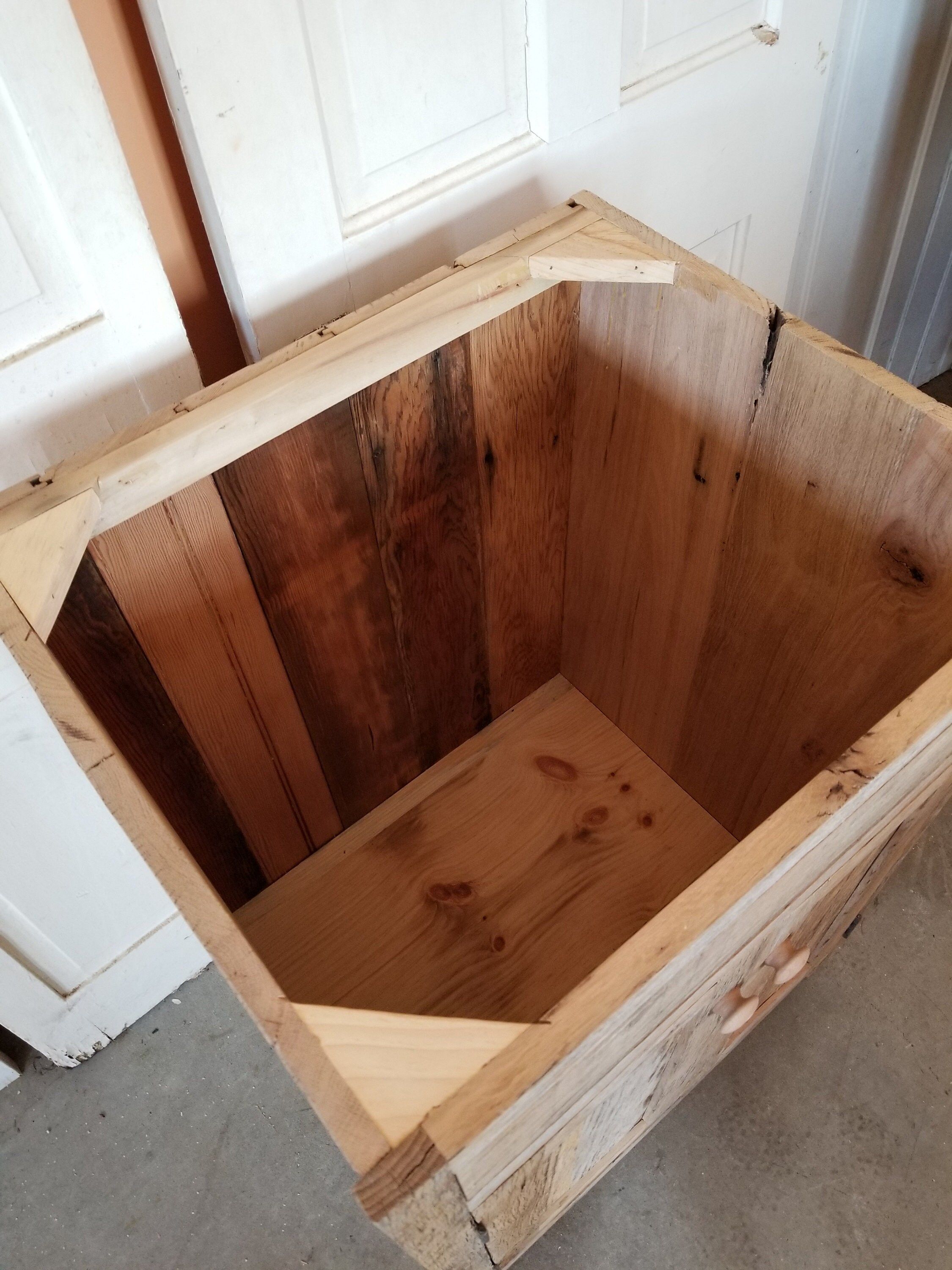 60 reclaimed oak barnwood bathroom