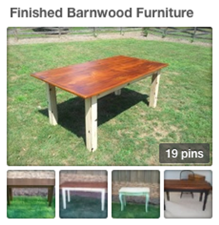 reclaimed wood furniture