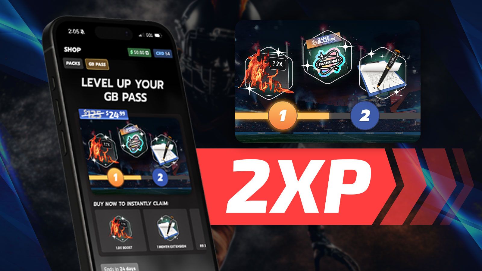 DOUBLE XP. BETTER REWARDS. LET’S GO!
