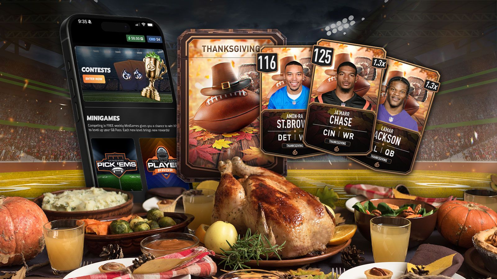 The Thanksgiving Slate is Here. Activate Feast Mode.