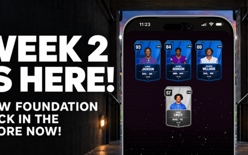 Week 2 Is Here. New Foundation Pack Drops Today.