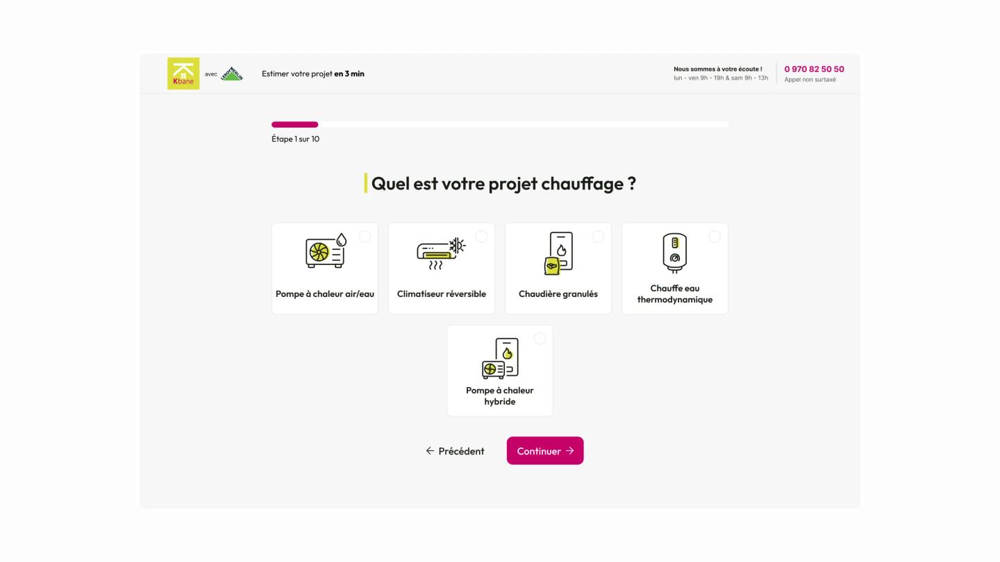 kbane estimation projet