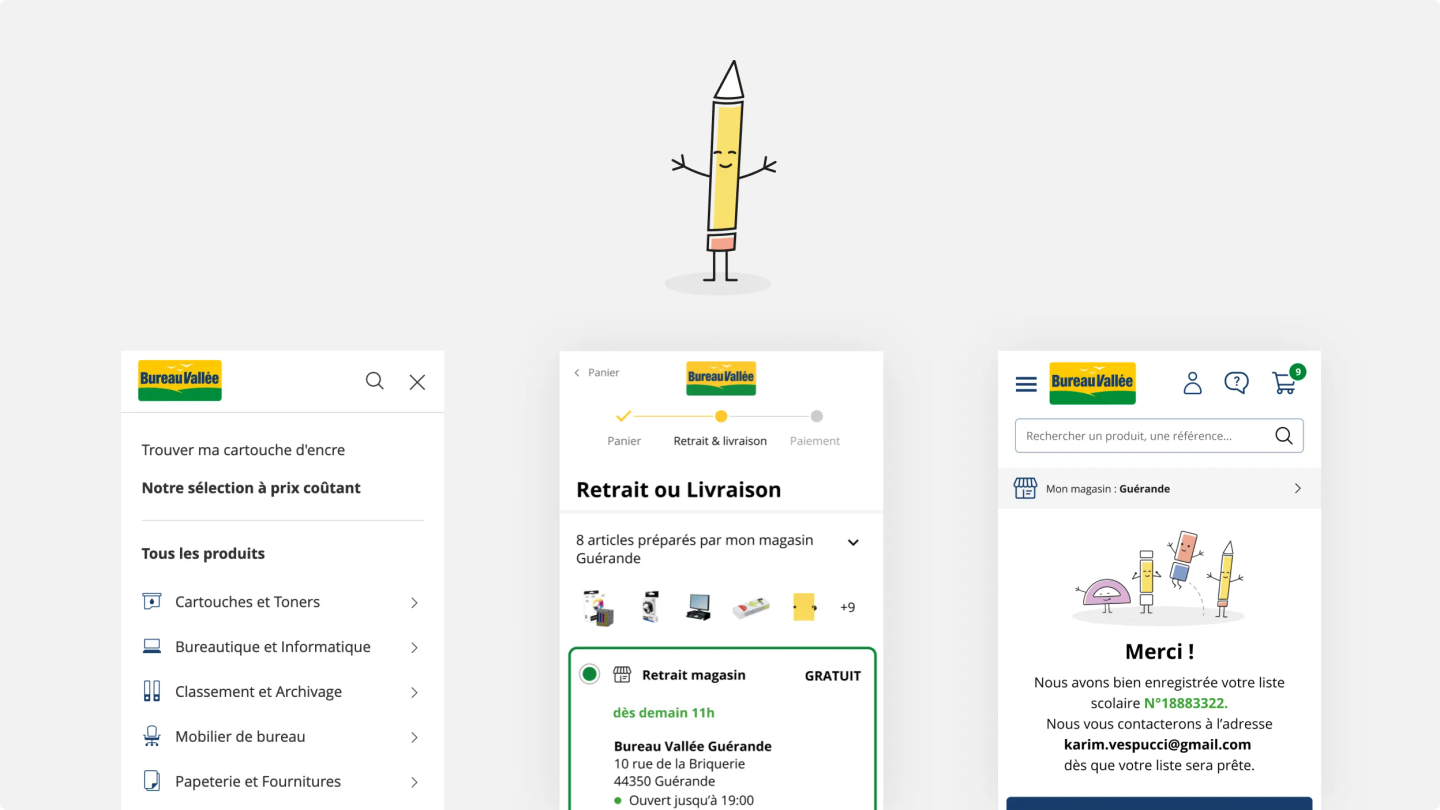 bureau vallée ebusiness