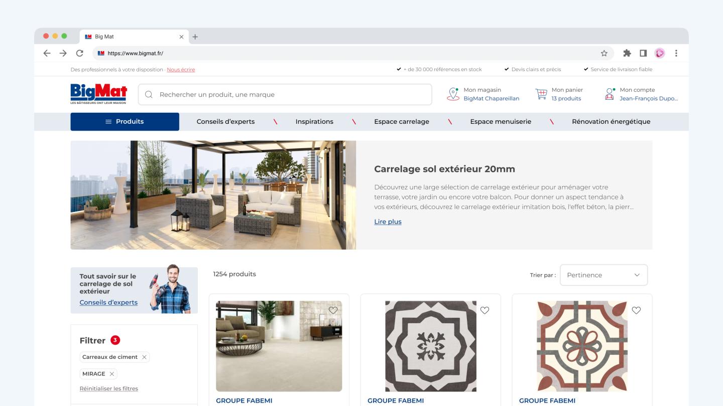 home page bigmat