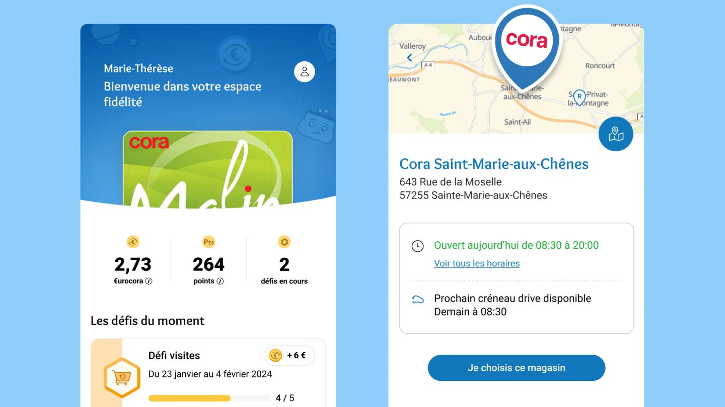 application mobile carte fidélité
